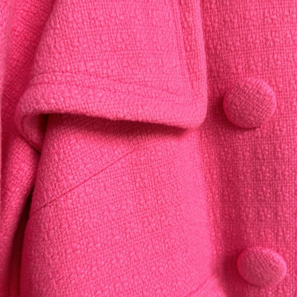 Esprit Pink Wool Coat - Picture 3 of 6